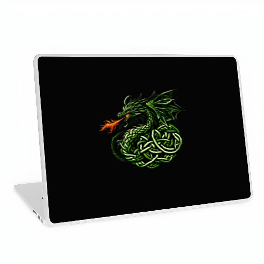 Celtic Dragon Knot Laptop Skins
