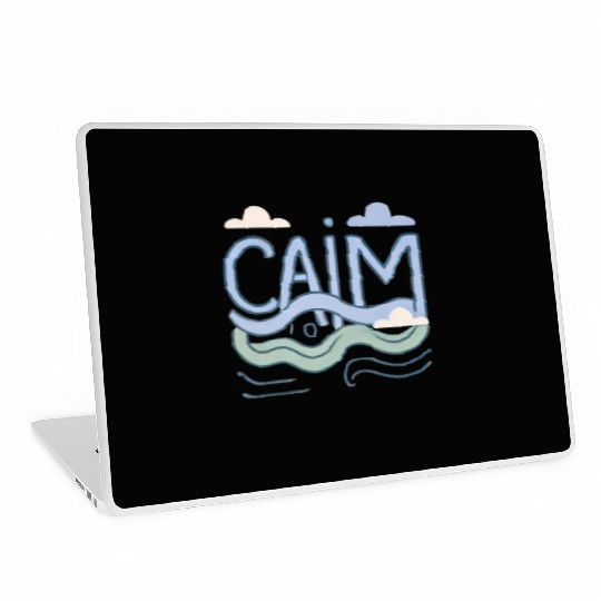 Calm: Peaceful and Minimalist Design Laptop Skins