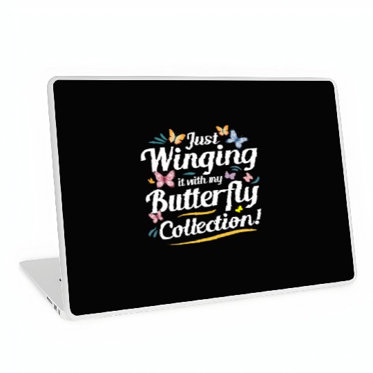 Butterfly Butterflies Insect Collector Entomology Laptop Skins