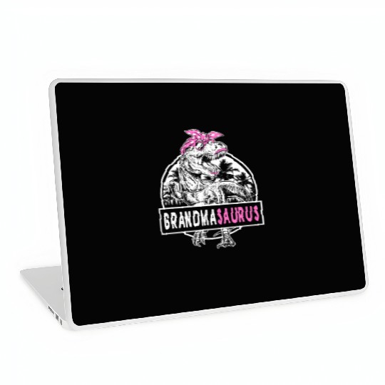 Grandmasaurus Fun Grandmasaurus Mother's Day 1BK8 Laptop Skins