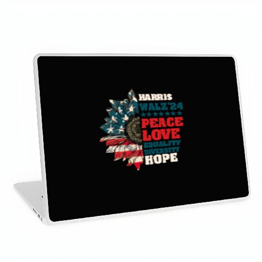 Peace Love Equality Diversity Hope Laptop Skins