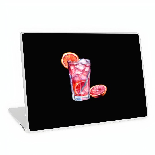 Grapefruit Citrus Cocktail Laptop Skins