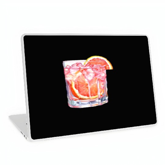 Grapefruit Citrus Cocktail Laptop Skins