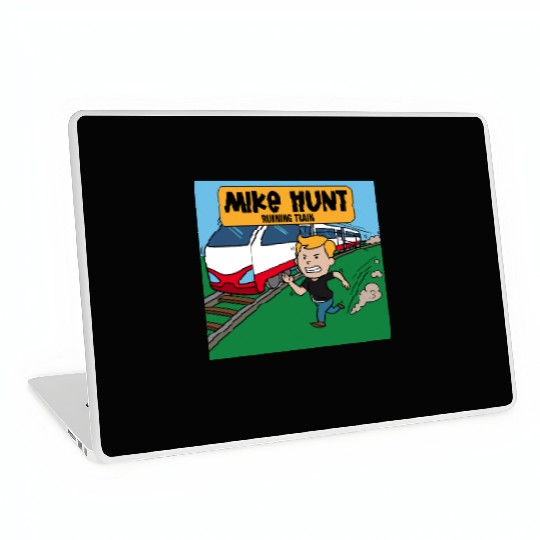 Mike Hunt Running Train Laptop Skins