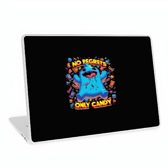 No Regrets Only Candy Laptop Skins