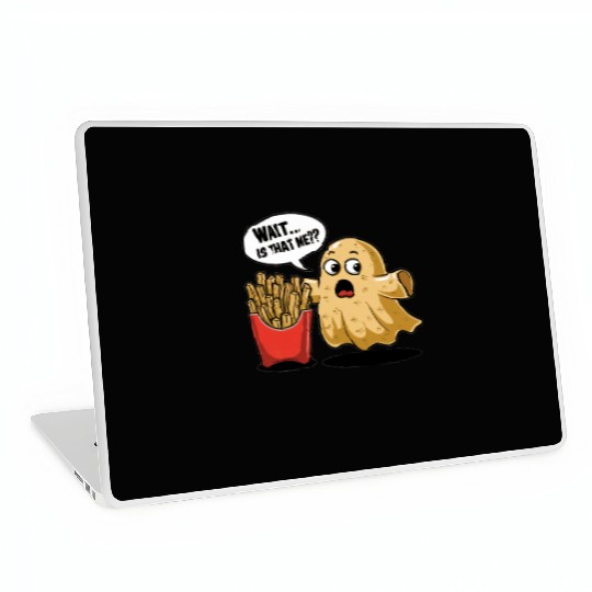 Potato Ghost Afterlife Fries Surprise Laptop Skins