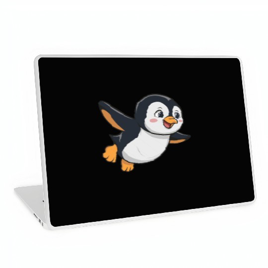 penguin logo , funny penguin , Penguin Lovers Laptop Skins