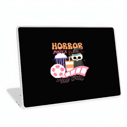 Horror Movies and Chill Laptop Skins