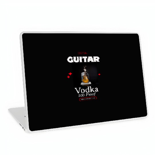 Guitar Vodka Laptop Skins