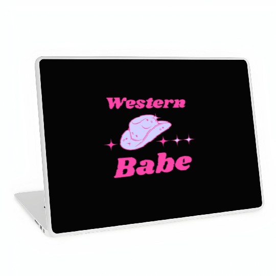 Western Babe Laptop Skins