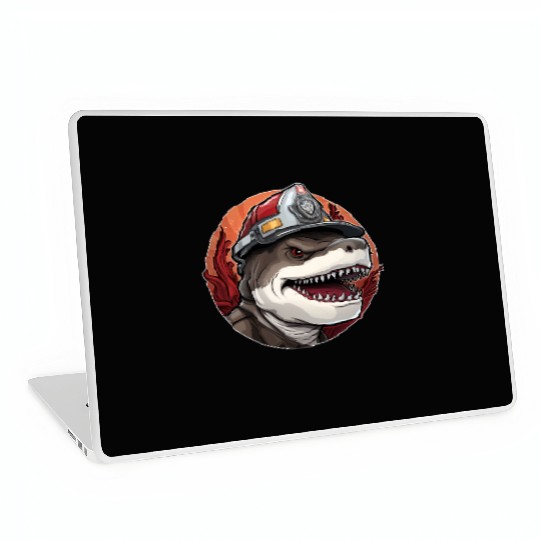 Sharks Firefighter Laptop Skins