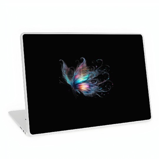 Magical Colorful Butterfly Design Laptop Skins