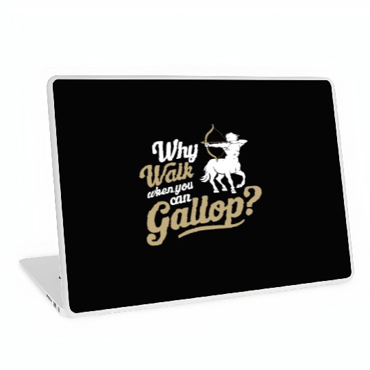 Funny Sagittarius Laptop Skins