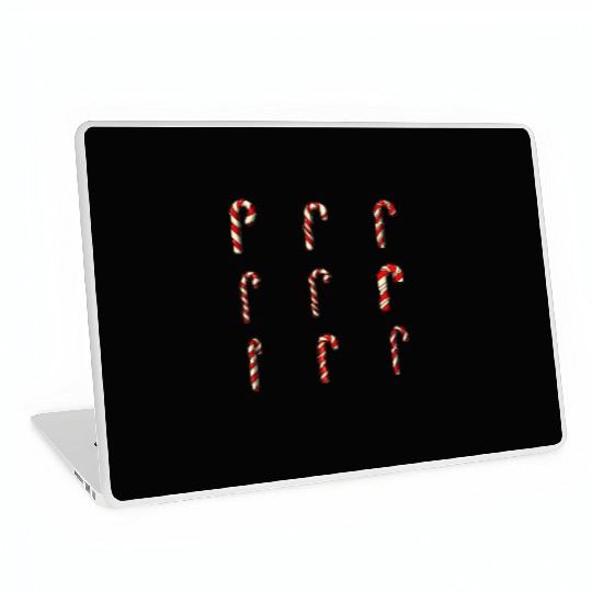christmas cheer candy cane Laptop Skins