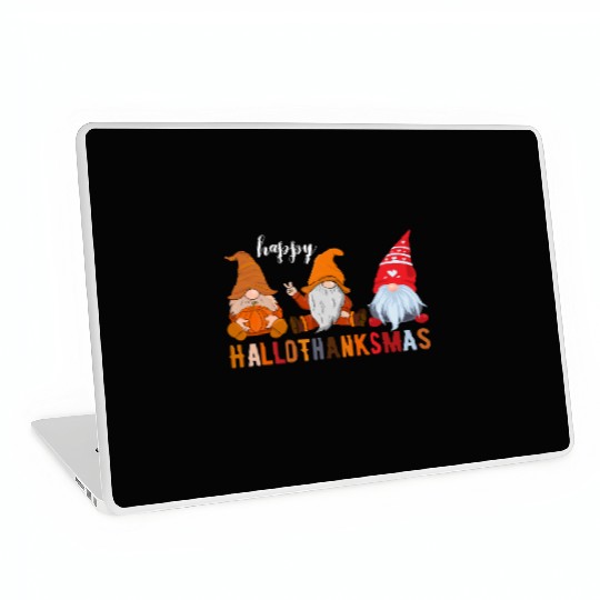 HalloThanksMas Laptop Skins
