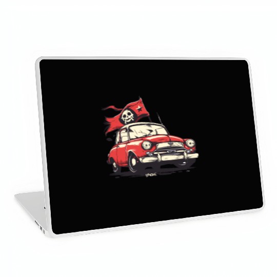 Communist Soviet Pirate Retro Car Laptop Skins