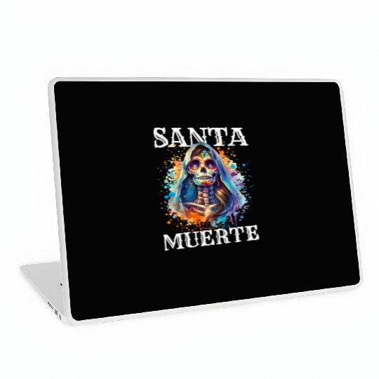 Santa Muerte for Karnival, Halloween and Día de Laptop Skins