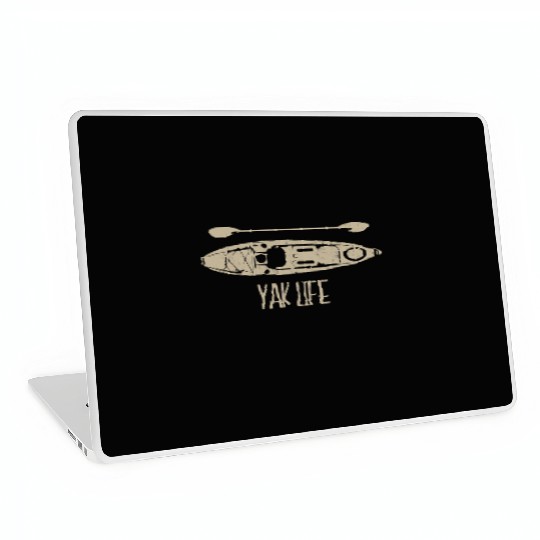 Yak Life Kayak Life Kayaking and Paddling Laptop Skins