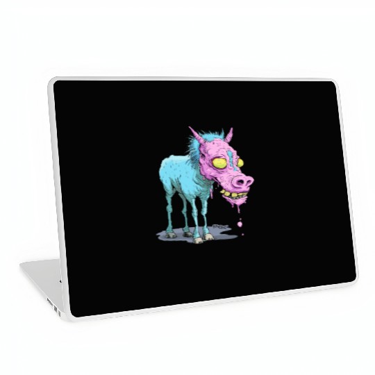 Melting Face Candy of the Zombie Donkey Laptop Skins