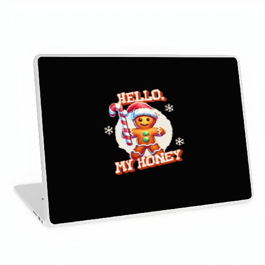 Gingerbread Man - Hello, My Honey! Laptop Skins