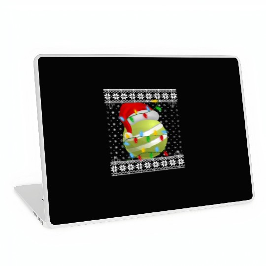 Croquet Ball Christmas Laptop Skins
