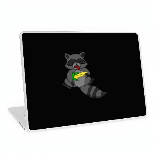 Sleeping Raccoon Laptop Skins