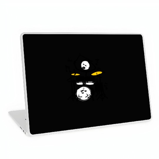 Stickmen drummer Laptop Skins