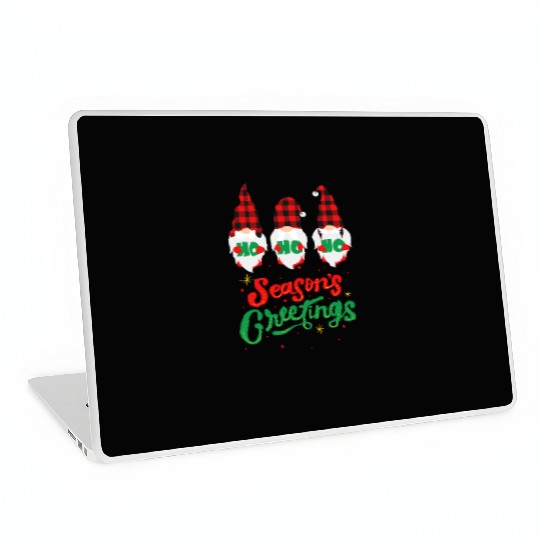 Seasons Greeting With Nome Laptop Skins