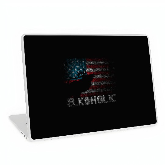 Elk Hunting Elkaholic Hunters Laptop Skins