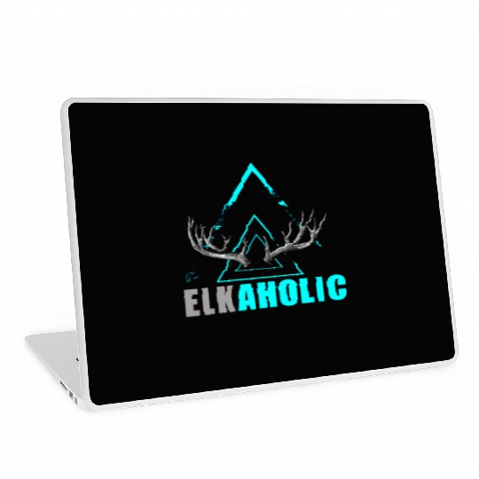Elk Hunting Elkaholic Hunters Laptop Skins