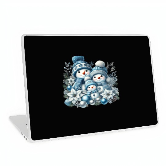 Snowman Christmas, Merry Christmas Laptop Skins