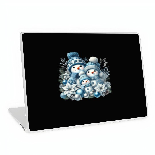 Snowman Christmas, Merry Christmas Laptop Skins