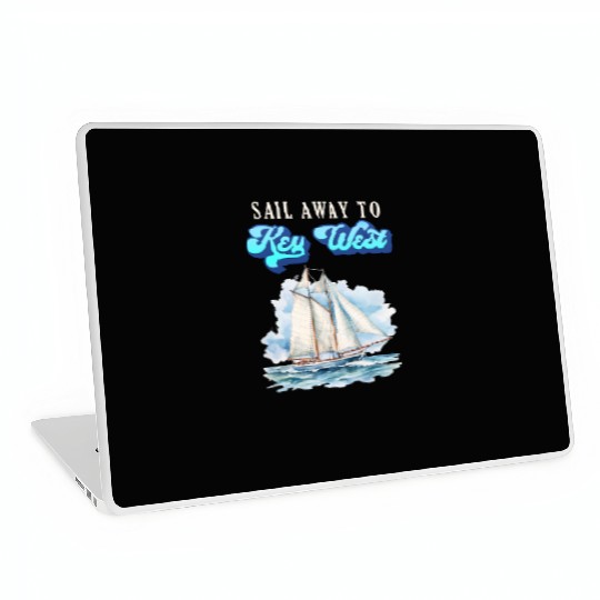 SAIL AWAY TO KEY-WEST Florida Keys Sunshine-State Laptop Skins
