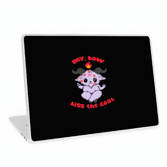Kiss the Goat Laptop Skins
