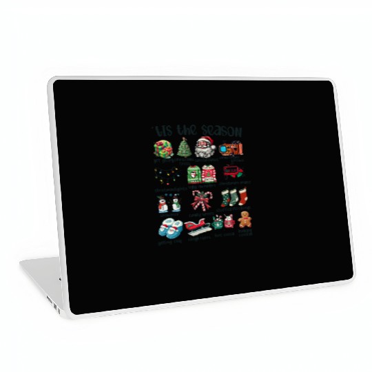 Tis The Season Low Laptop Skins