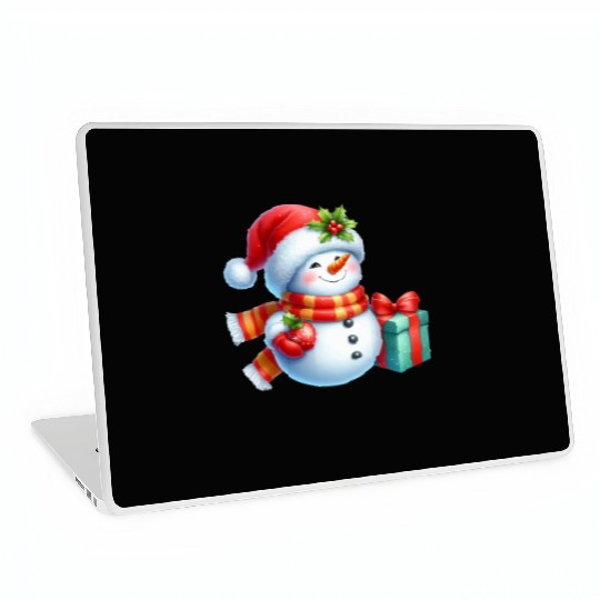 Snowman Christmas, Cute Christmas, Christmas Laptop Skins