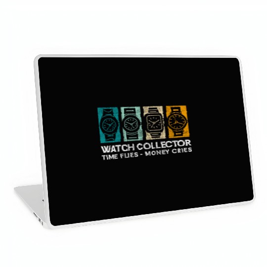 Watch Collector Watchmaker Time Old School Laptop Skins