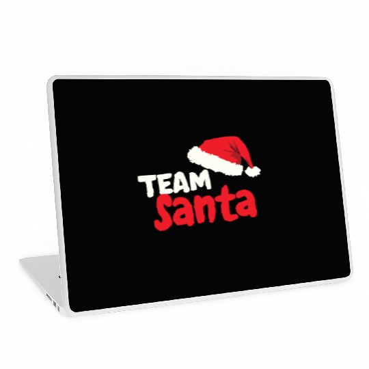 Team Santa Santa Claus Christmas Santa Claus Laptop Skins