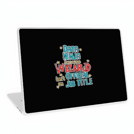 Data Ninja Wizard Data Science Laptop Skins