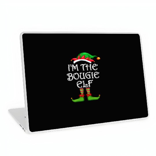 I'm The Bougie Elf Laptop Skins Matching Family Christmas