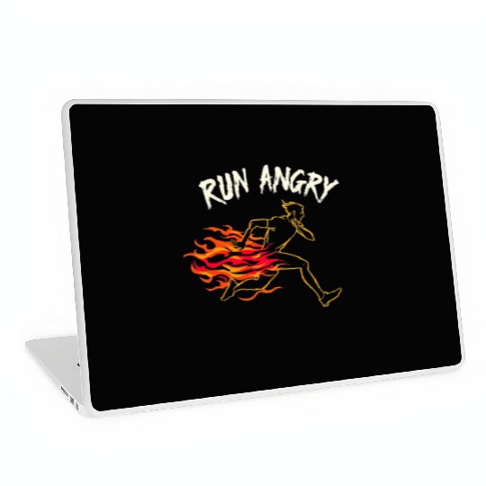 Run Angry: Fueled by Fire Laptop Skins