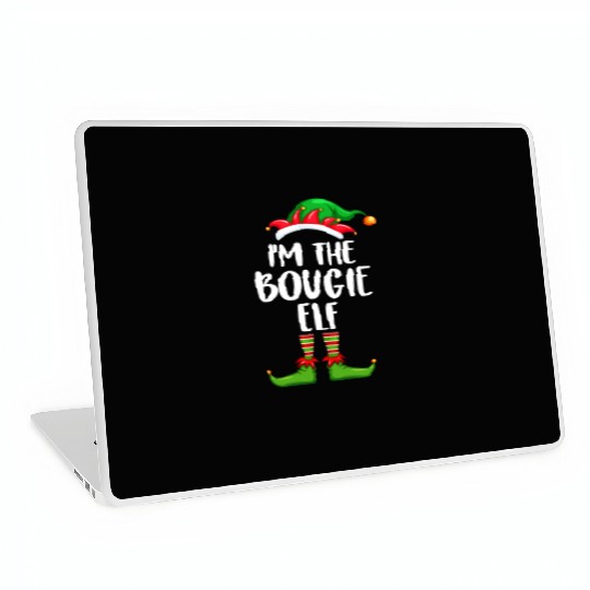I'm The Bougie Elf Laptop Skins Matching Family Christmas