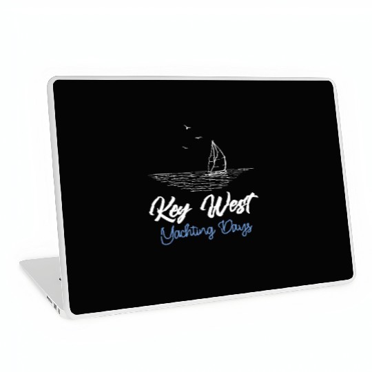 KEY-WEST FLORIDA YACHTING DAYS Sailing Outfit Laptop Skins