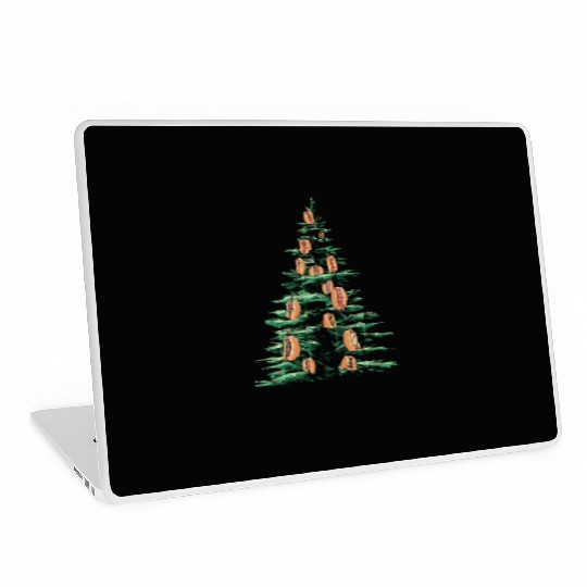 Hot Dog Christmas Tree Holiday Cheer Laptop Skins