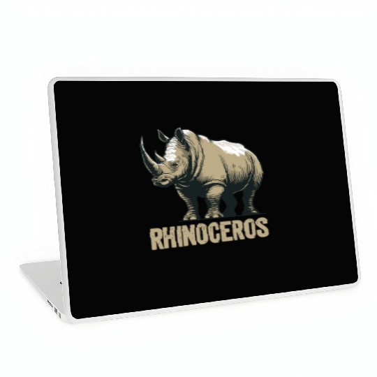 Rhinoceros Rhino Safari African Animal Laptop Skins