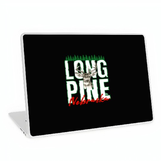 LONG PINE NEBRASKA DEER Family Design Laptop Skins