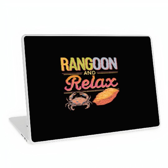 Crab Rangoon Lover American Chinese Sea Food Laptop Skins