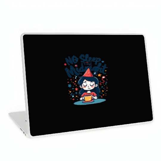 No Sleep Till Midnight Laptop Skins