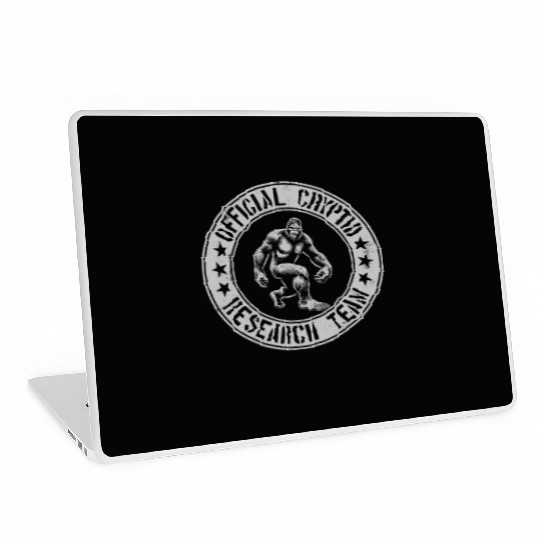 Official Cryptid Research Team Cryptids Sasquatch Laptop Skins