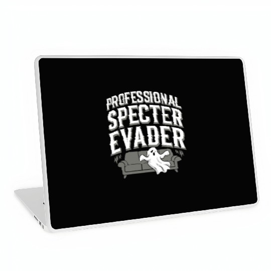 Paranormal Comedy Funny Ghost Humor Lighthearted Laptop Skins